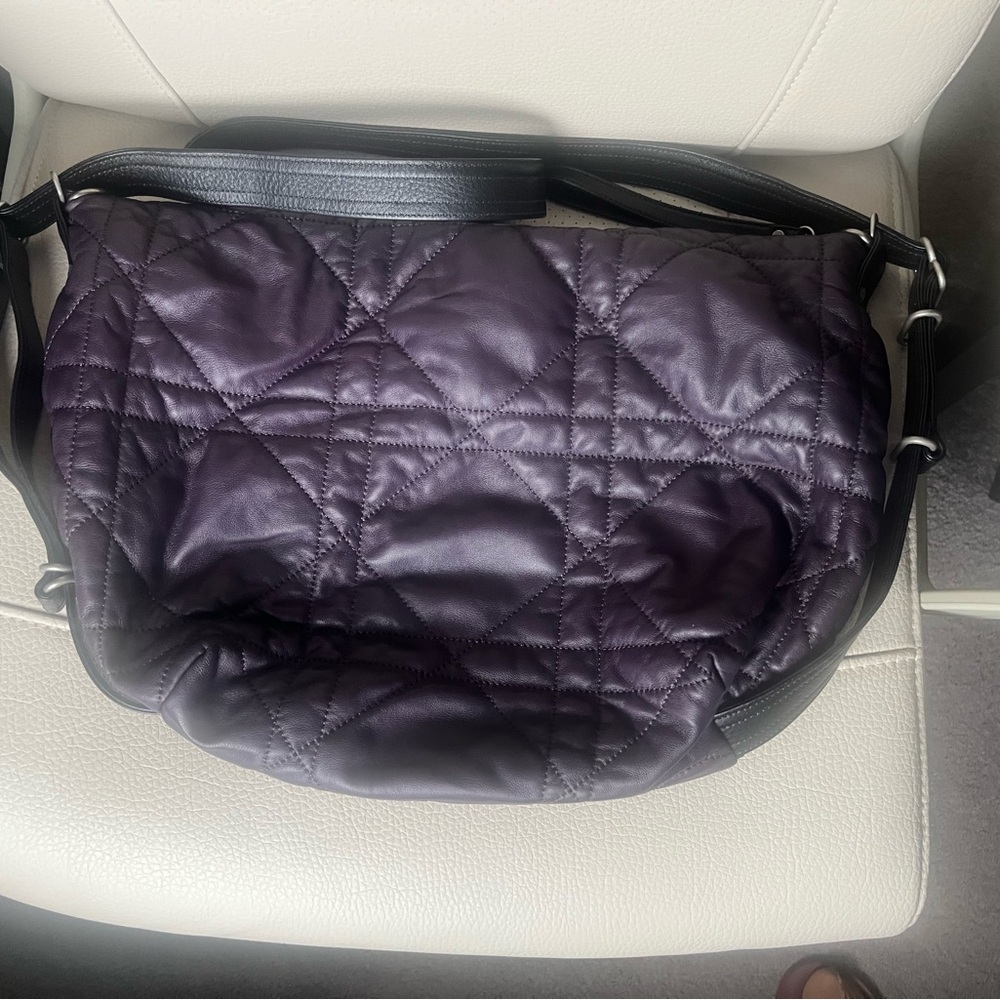 RELIST - Rough & Tumble purple Pashi quilted medium duffel - Picture 8 of 9